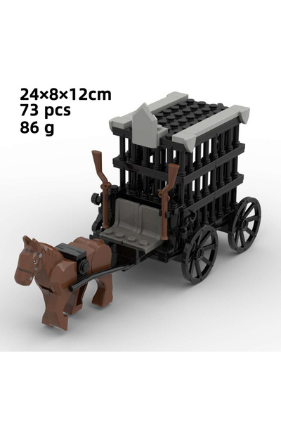 Choice No original box City Creativity DIY Medieval Military Knight Carriage ...