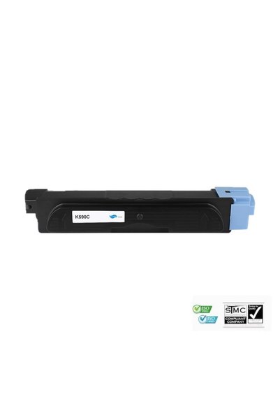 Ulm Cart Cartus toner compatibil TK 590 TK-590, TK590 cyan albastru 5000 pagi...