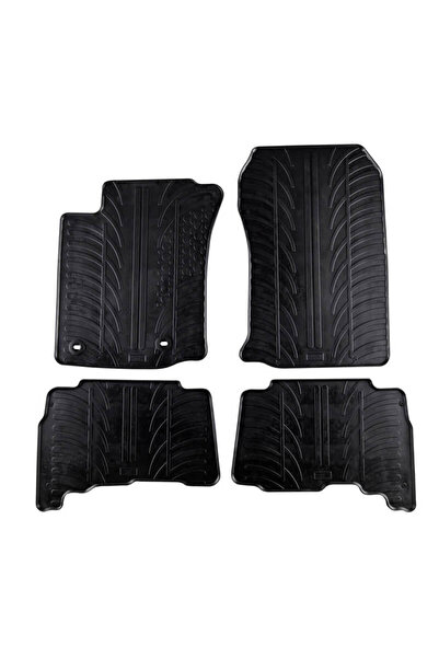 Gledring Πατάκια Αυτοκινήτου 0272 Land Cruiser FJ150 2013- Αυτόματο Μαύρο 4 Τ...