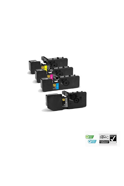 Ulm Cart Set 4 cartuse de toner compatibil TK-5230 TK5230, 2600 pagini black ...