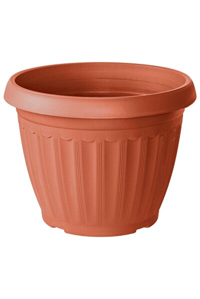 OEM Ghiveci din plastic Critex Infinity, interior / exterior, rotund, teracot...