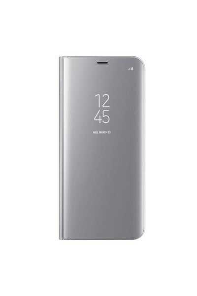 OEM Θήκη Flip View για Samsung Galaxy S8 Plus Ασημί