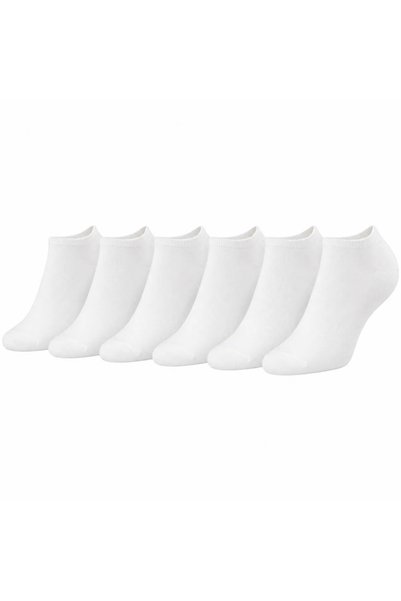 Generic Brand Men's Booties Socks 6-Pack Black White Navy Blue 39-44 High Cot...