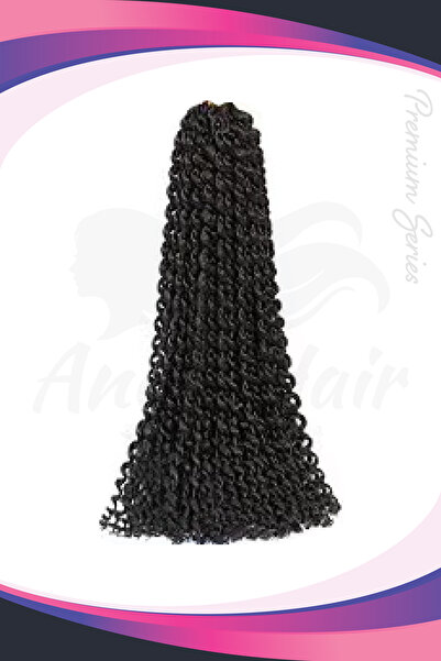 Angel Hair Afro İçin Sentetik Saç - 51cm - 165gr - 4