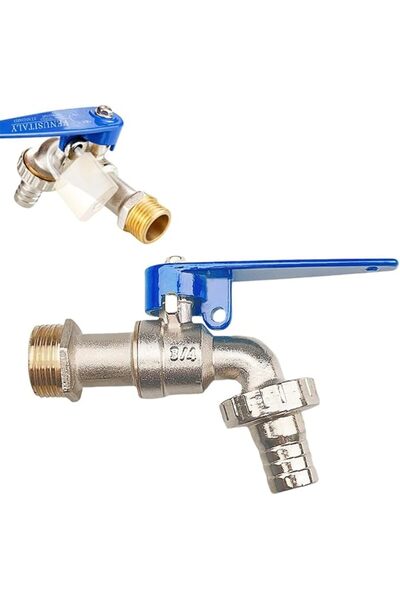 HASTHIP ® 1/2" Thread Water Lockable Faucet for Outdoor Spigots Faucet Locks ...