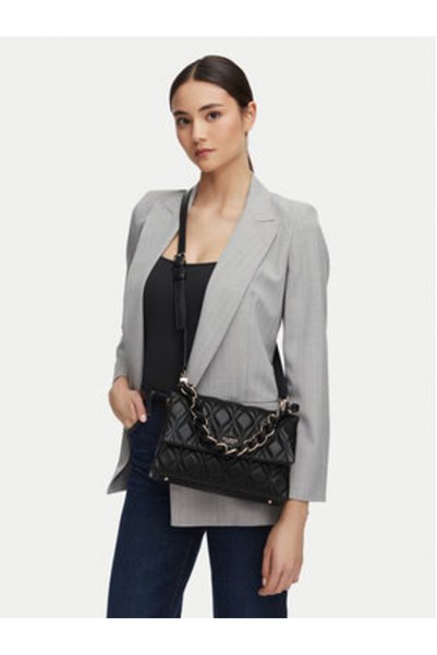 Guess Geantă de mână Maxine HWQG97 33200 Negru