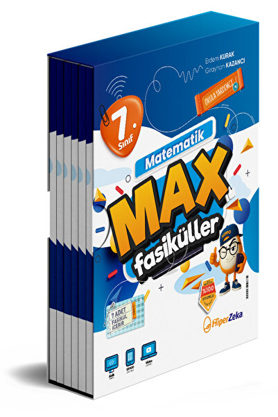HiperZeka 2027 7. Sınıf Matematik MAX Fasiküller | Erdem KURAK & Girayhan KAZ...