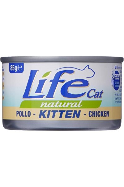Life Cat لايف كات طعام القطط بنكهة الدجاج، 85 جرام