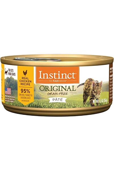 GENERAL Instinct Cat Wet Food Complete Pate Chicken 156g
