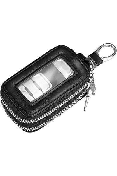 Generic Universal Premium Car Key Fob Case,Genuine Leather Smart Key fob Hold...