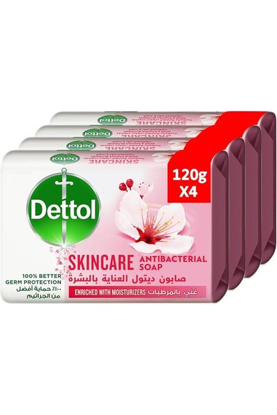 Dettole Dettol Skincare Anti Bacterial Bathing Soap Bar Rose & Sakura Blossom...