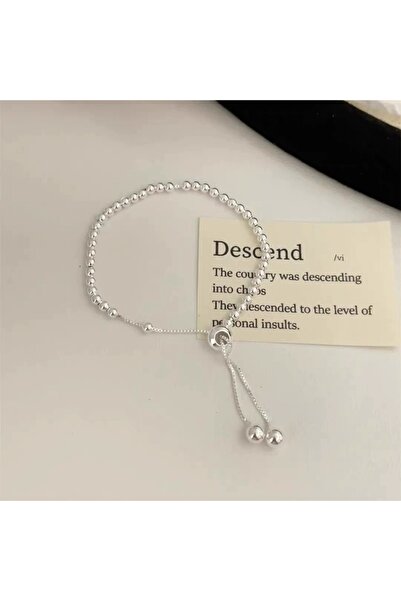 Peach Jewelry Βραχιόλι με σύμβολο, ασήμι 925, χάντρα