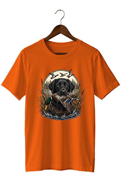 The Baski Ανδρικό μπλουζάκι με στάμπα Labrador Duck Hunt – Κοντομάνικο μπλουζ...