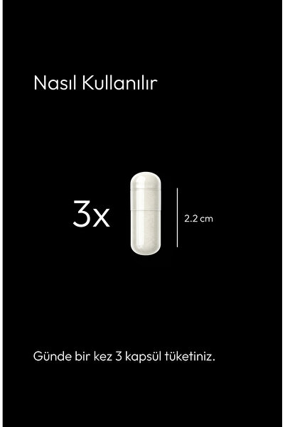 Nova Prima Men's Vitality+ Demir Dikeni Ekstresi, Epimedium Ekstresi, Kore Ginsengi & Çinko 90 Kapsül