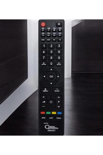 BURAQ Replacement Remote Control Compatible with Class Pro Smart LCD LED TV