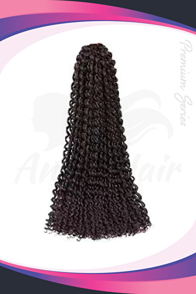 Angel Hair Afro İçin Sentetik Saç - 51cm - 165gr - 99J