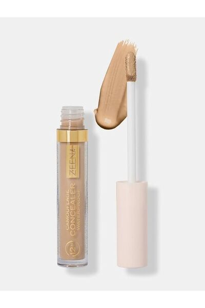 ZEENA Camouflage Waterproof Concealer 3 ml WP040 Honey | High Coverage Concea...