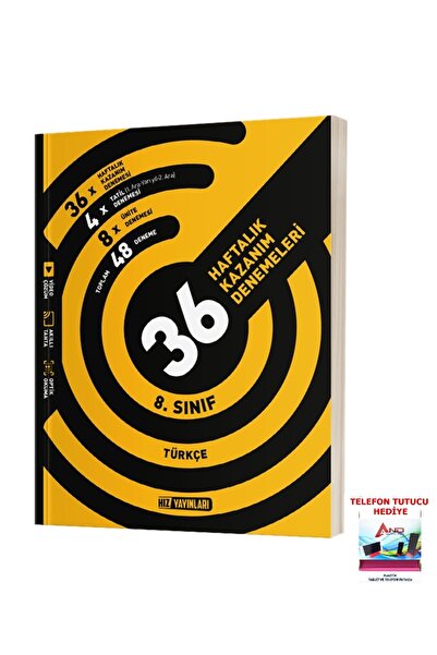 2026-2027 8.SINIF TÜRKÇE 36 HAFTALIK KAZANIM DENEMELERİ