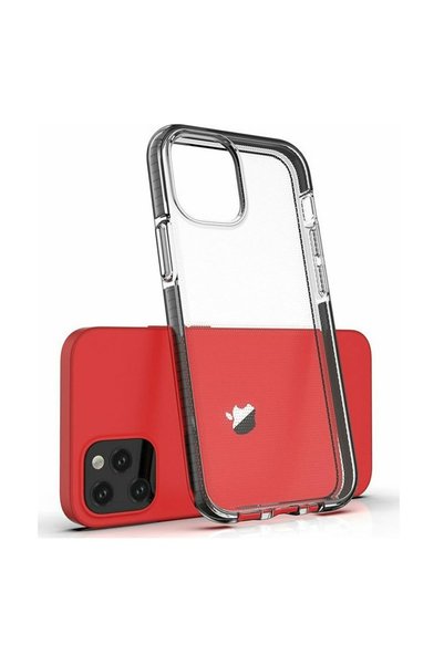 OEM Spring Case διαφανής προστατευτική θήκη από TPU gel με πολύχρωμο πλαίσιο ...