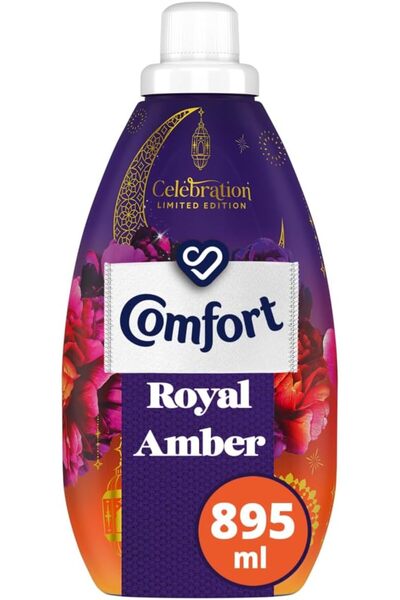COMFORTBANYO منعم أقمشة كومفورت المركز، برائحة العنبر الملكي، لانتعاش يدوم 30...
