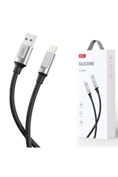 Xo Καλώδιο Δεδομένων και Φόρτισης NB 251, USB-A σε MicroUSB, 6 A, Μεταλλικό, ...