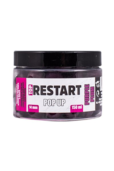 LK Baits Pop Up Boilies Top ReStart Pruna Vanata 14mm 150ml