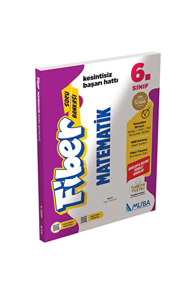 Muba Yayınları 6. Sınıf Matematik Fiber Soru Bankası