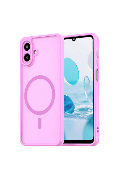 Maxcell Θήκη MagFrost Pro για Samsung Galaxy A07, Ματ MagSafe, Παγωμένη - Ροζ...