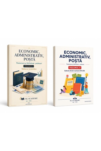 OEM Titularizare si Definitivat Economic, Administrativ, Posta - Pachet compl...