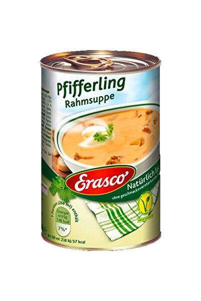 Erasco Supa crema de ciuperci chanterelle 390ml