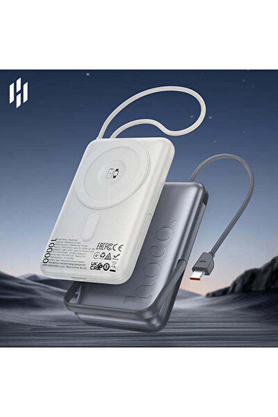 Hoco Εξωτερική Μπαταρία Q 43, 10.000 mAh Ασύρματη, 2 xPD 20 W + Βάση Φόρτισης...