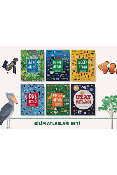 Taze Kitap Bilim Atlasları Seti