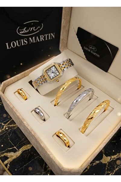 louis martin Original Brand Louis Martin Women's Set with Bracelets and Rings