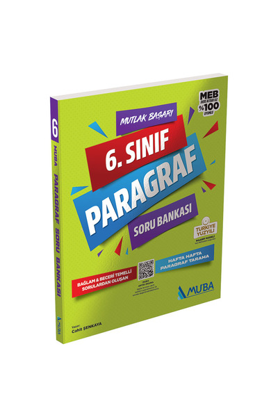 Muba Yayınları MB 6.Sınıf Paragraf Soru Bankası