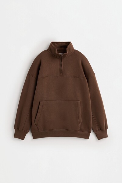 LEFTIES Yüksek yaka sweatshirt