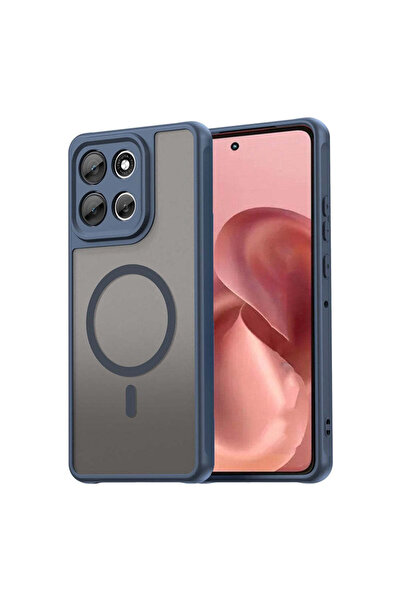 Maxcell Θήκη MagFrost Pro για Motorola Moto G 06, Ματ MagSafe, Παγωμένο Πλαίσ...