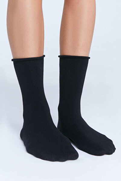 Albero Natur Gots Certified Organic Cotton Elastic-Free Unisex Socks - Vegan