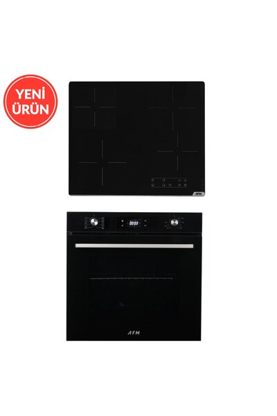 Alveus AFM Serisi T11 Siyah Dijital Dokunmatik Elektr. Vitro. 2'li İkili Anka...