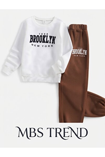 Kids Winter Unisex Kids / Baby Snow White - Brown Brooklyn New York Printed T...