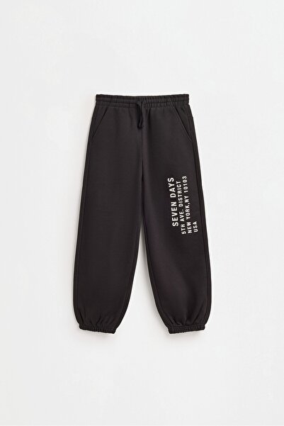 LEFTIES Yazılı balon fit pantolon