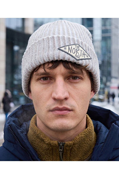 THE NORTH FACE Winter Soft Cold-Resistant Beanie Suitable for Daily Use