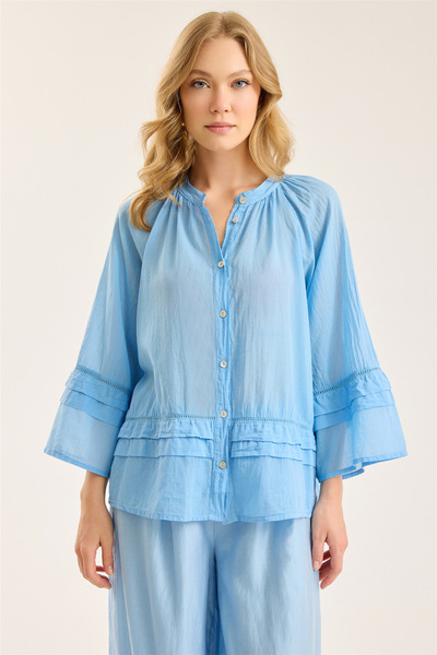 HomeStore Stand Collar Shirt