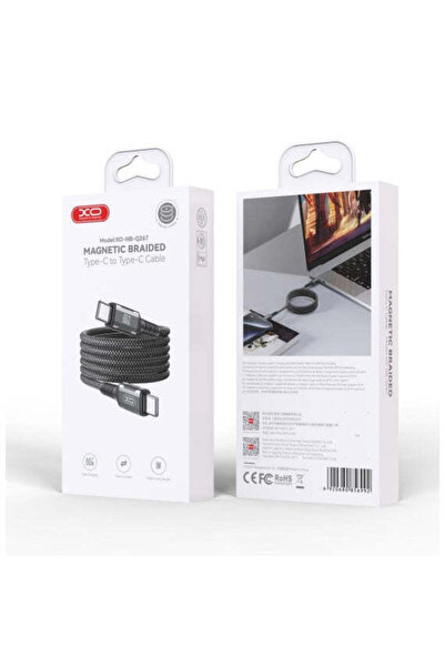 Xo Καλώδιο Δεδομένων και Φόρτισης NB-Q 267, USB-C, PD 60 W, QC 3.0, unTwist, ...