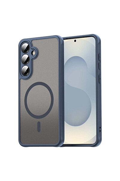 Maxcell Θήκη MagFrost Pro για Samsung Galaxy A15, Ματ MagSafe, Παγωμένη - Μπλ...