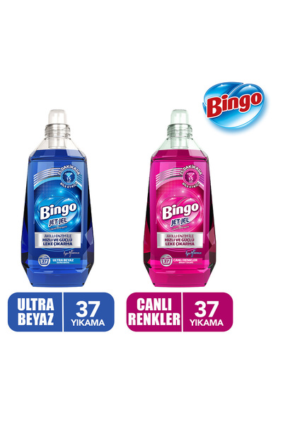 Bingo Jet Jel Ultra Beyaz 1480 mlx1 + Canlı Renkler 1480 mlx1