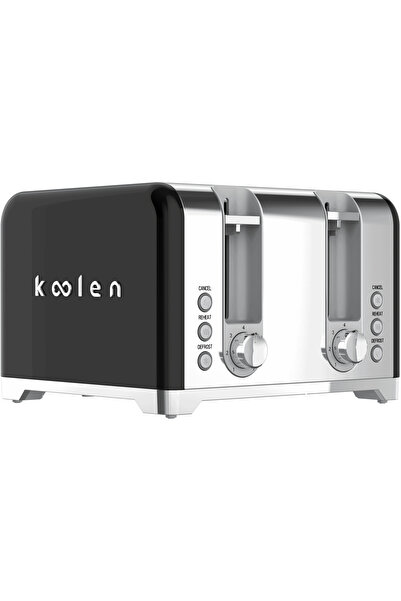 Koolen 800104032 محمصة خبز من الفولاذ المقاوم للصدأ، 1560-1860 واط، 4 شرائح -...