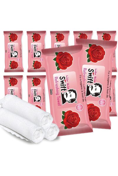 SWİFT 25 Pcs Cooling Refreshing Towels (23x23 cm) - Microfiber Ice Towels for...