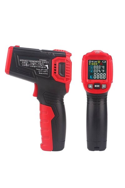 NOYAFA HT-650C مقياس حرارة بالأشعة تحت الحمراء بدون تلامس -50 ° سي إلى 800 ° سي