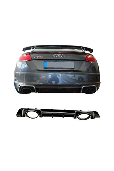 CΑRΝΕR Διαχύτης Πίσω Προφυλακτήρα Για Audi TT 8S 14+ Εμφάνιση TTRS Με Απολήξε...