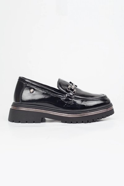 Adım Adım Mammamia Genuine Leather Thick Sole Casual Shoes